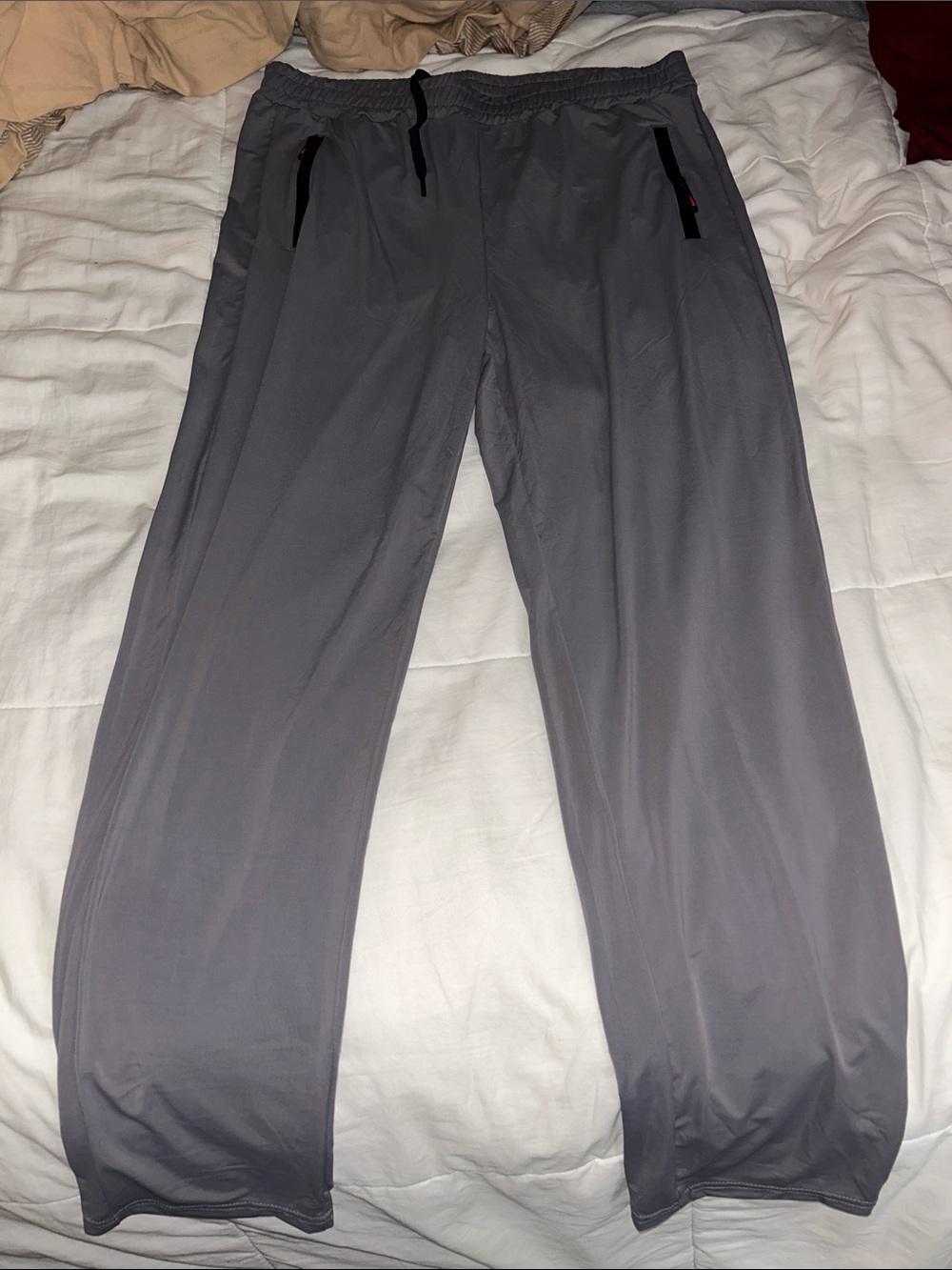 Men's Gray Active Drawstring Pants